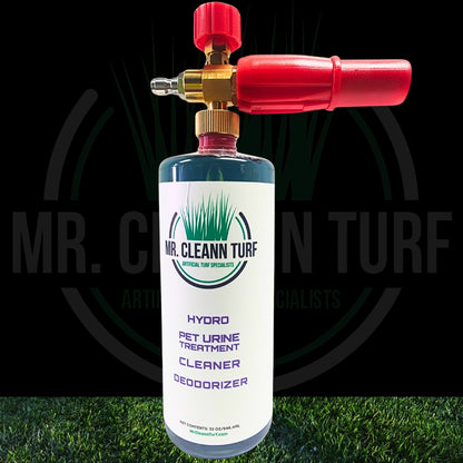 Hydro Clean Turf Cleaner – 32oz + Foam Cannon Attachment